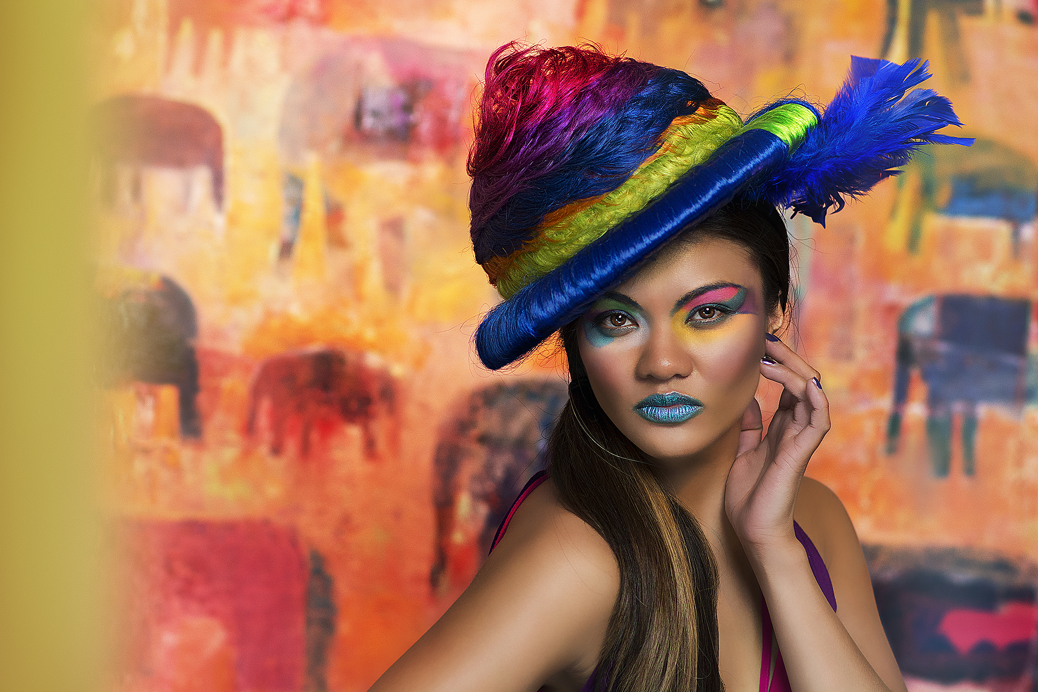 Bright Bold Color Fashion for Imperieal Magazine by Louisville Fashion Photographer