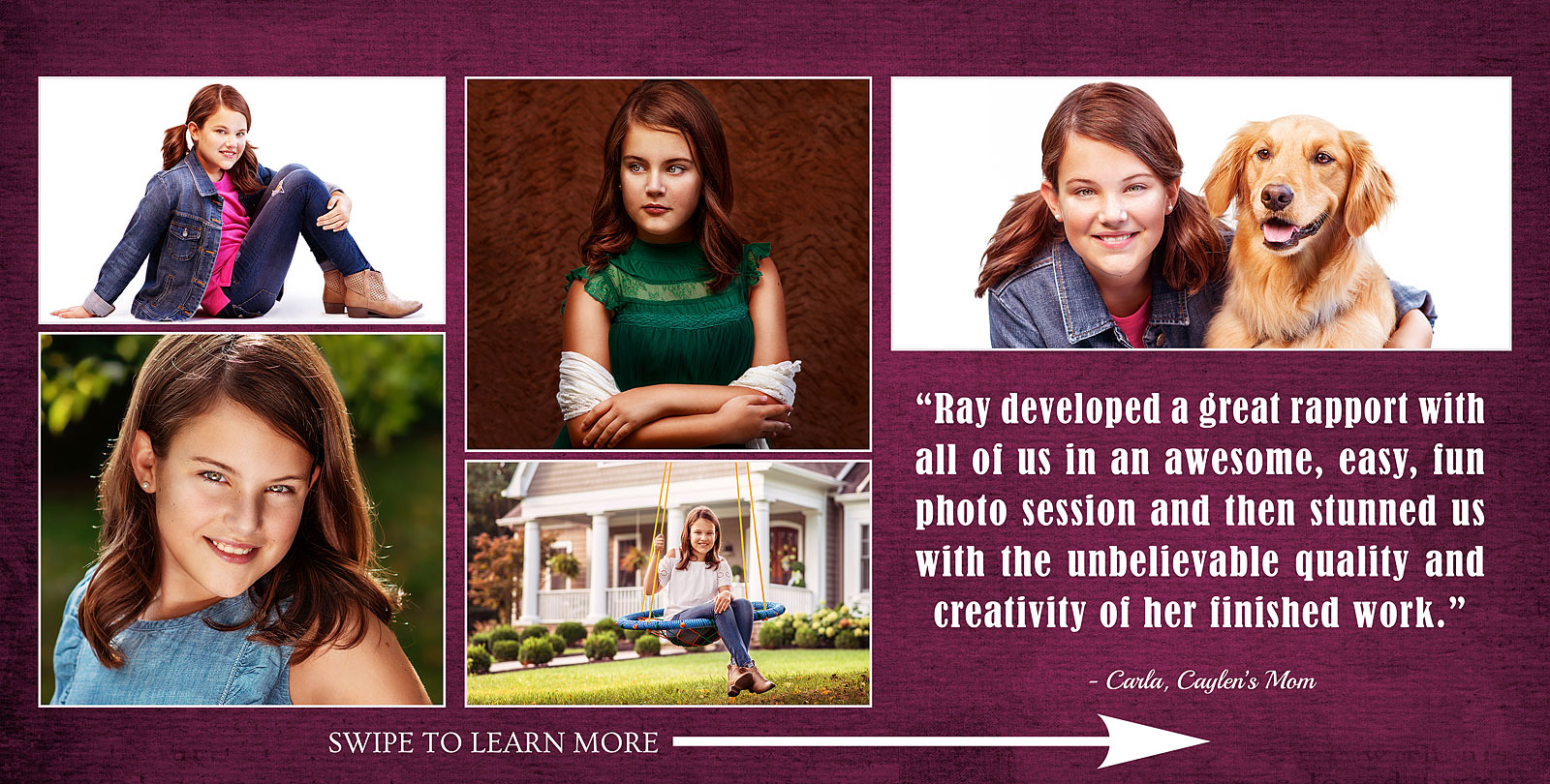 Louisville Tween Photographer review working with girls