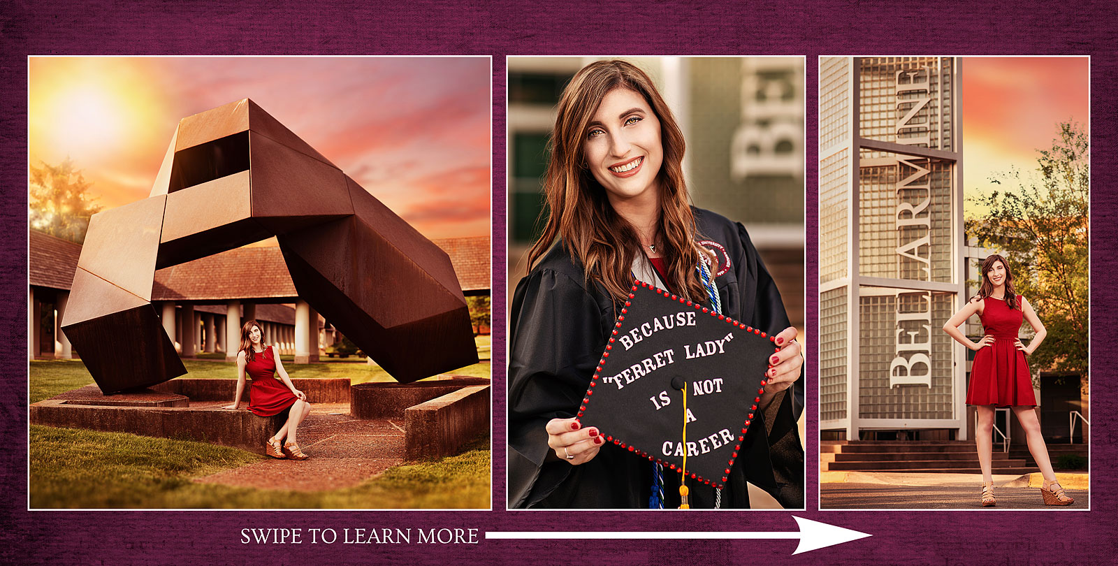 Bellarmine Graduation Portraits and Senior University Photos