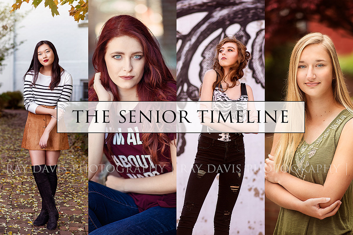 Senior Session Timeline by Louisville Senior Photographer