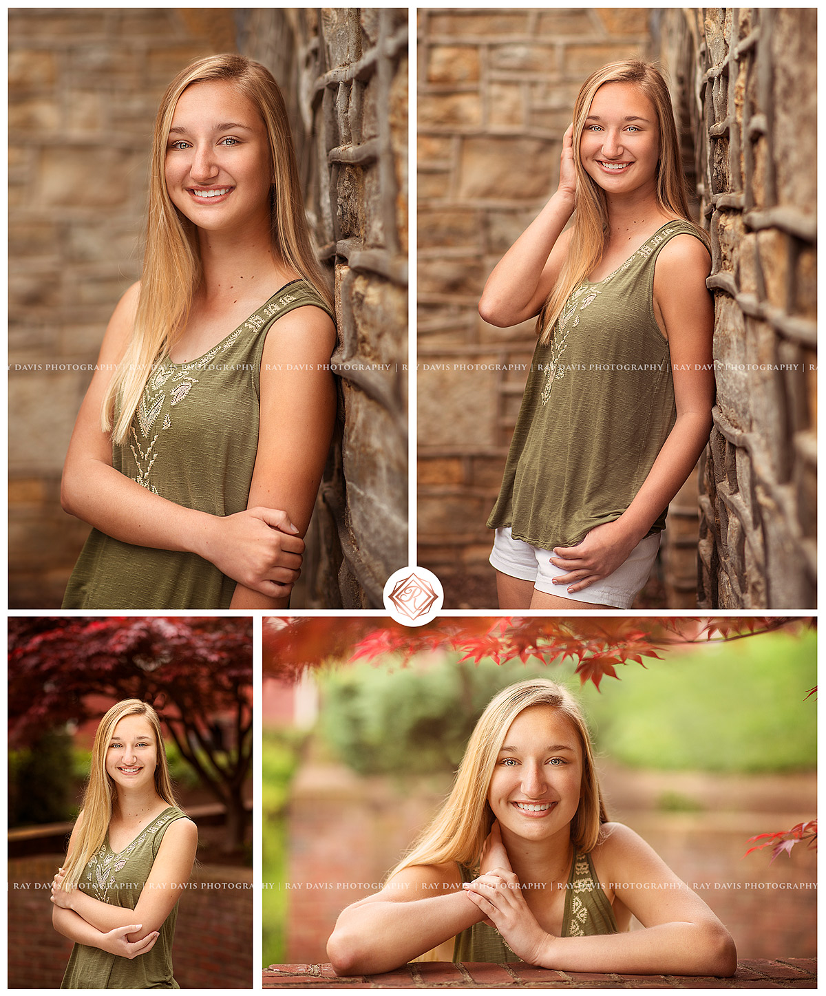 Anchorage trail senior pictures of girl by Ray Davis Photography