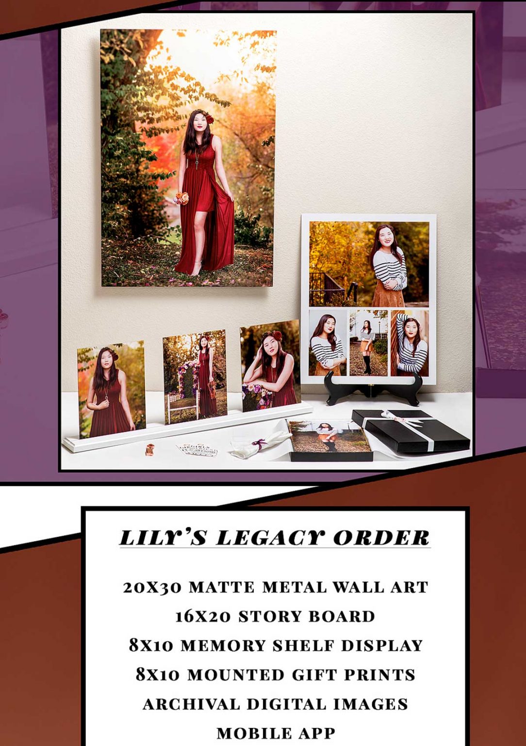 Ray Davis Photography Lily’s Boho Senior Portraits in Downtown